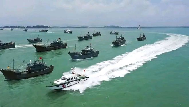 韓媒：中韓海警上月發(fā)生對(duì)峙(圖1)
