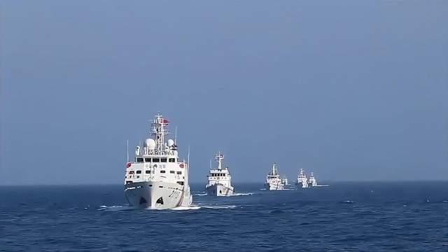 Kaiyun：黃巖島再發(fā)激烈對峙：菲海警4次沖向中國海警艦還差10米就撞船(圖3)